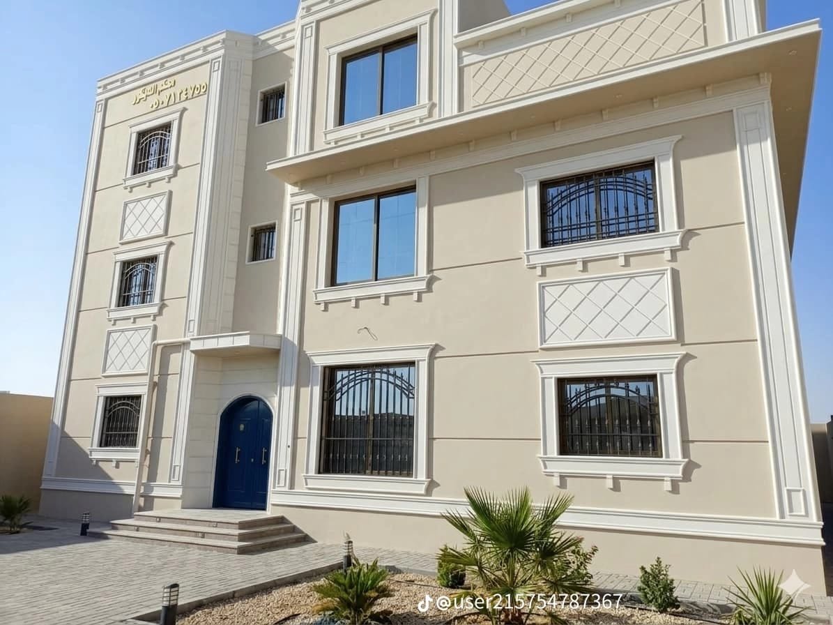 تصميم وتطوير وتنفيذ جميع الوجهات الخارجيه انواع التشطيبات العماره الجديدة والقديمة وازاله البويه وتلبيسها لياسه ملونه حجر طبيعي
