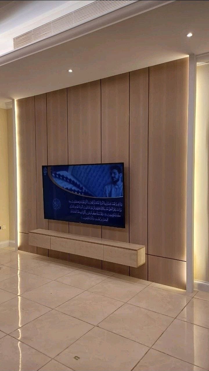 ديكورات خلفيت شاشه مدخل استقبال بديل الشيبورد — صورة 4