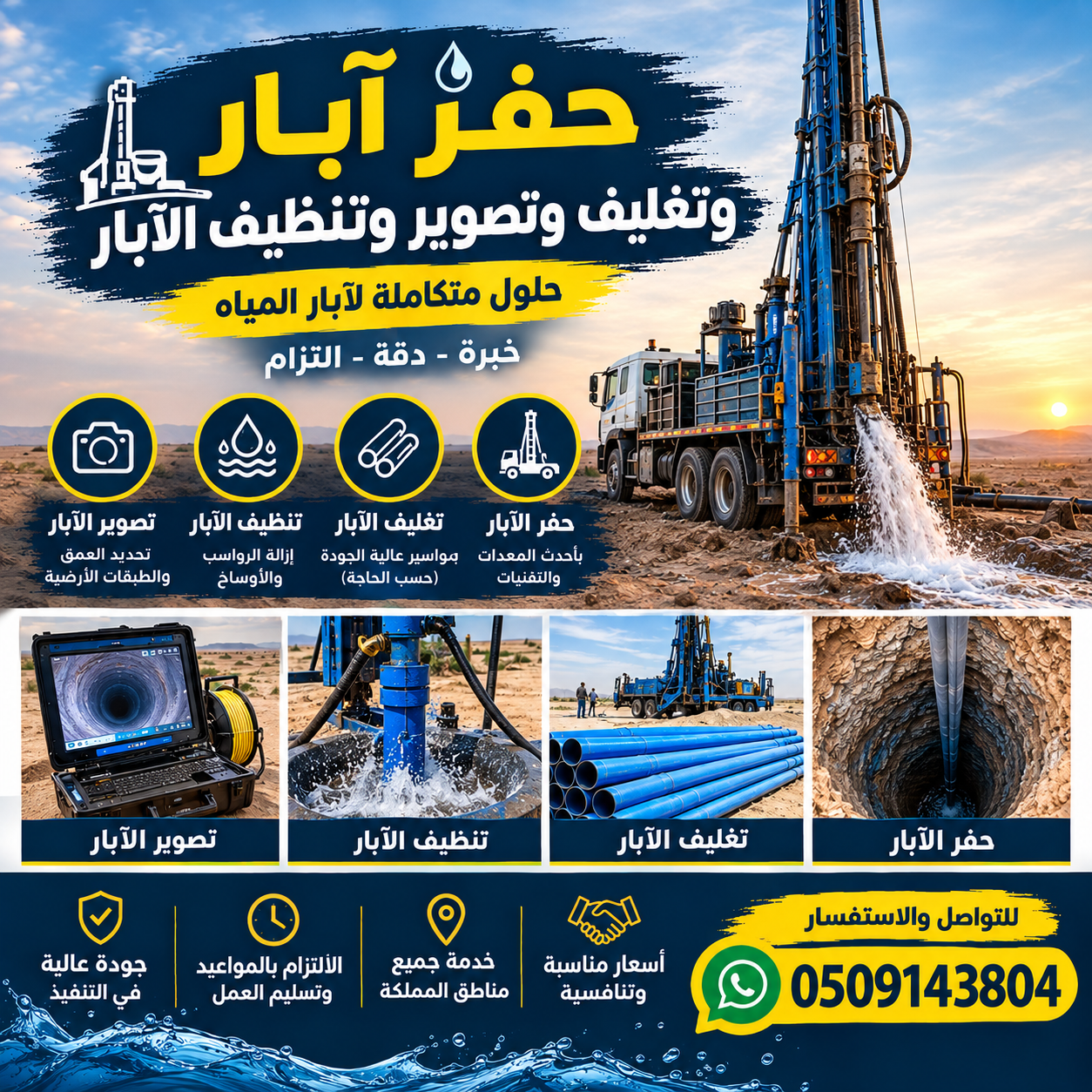 حفر آبار ارتوازيه — صورة 1
