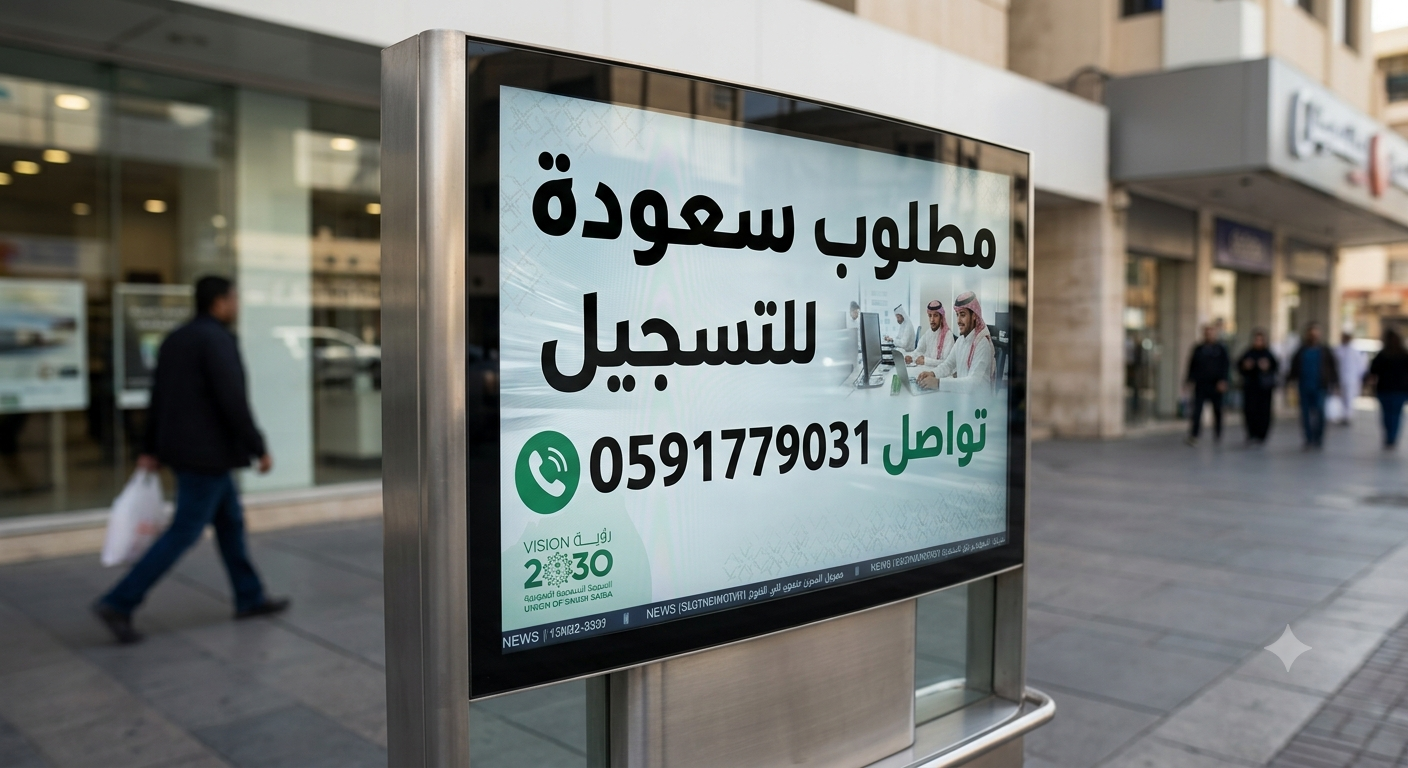 مطلوب سعوديين للتسجيل سعوده تواصل معنا 0591779031 — صورة 4