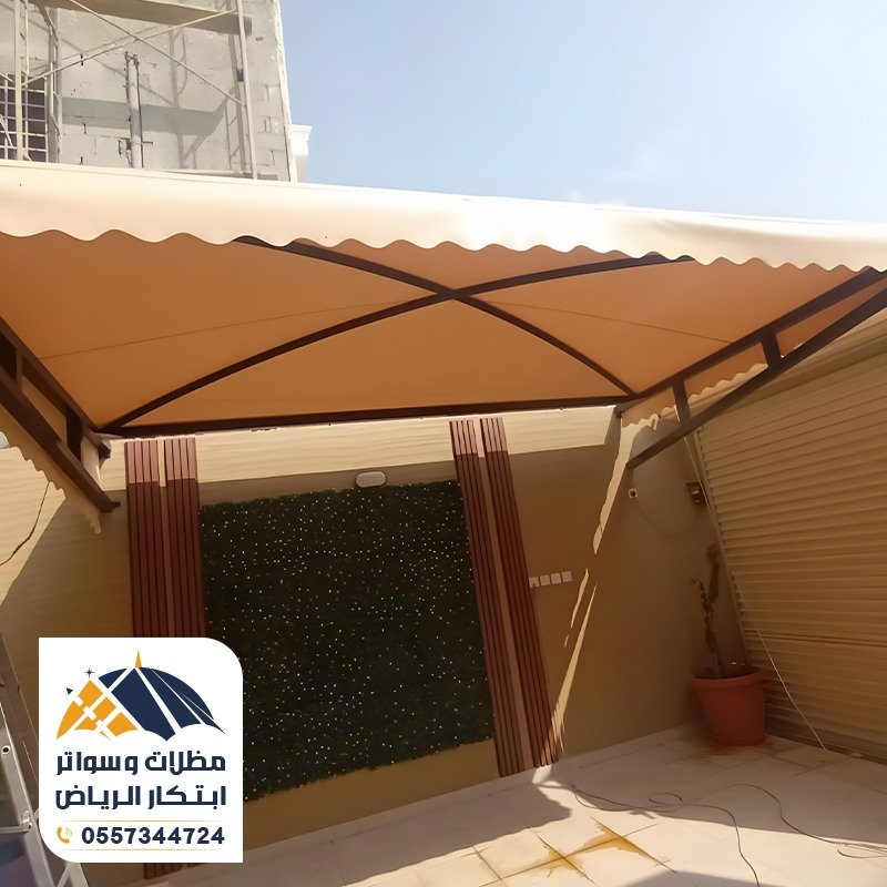 مظلات مواقف للسيارات سواتر ساندوتش بنل بيوت شعر برجولات خشبيه