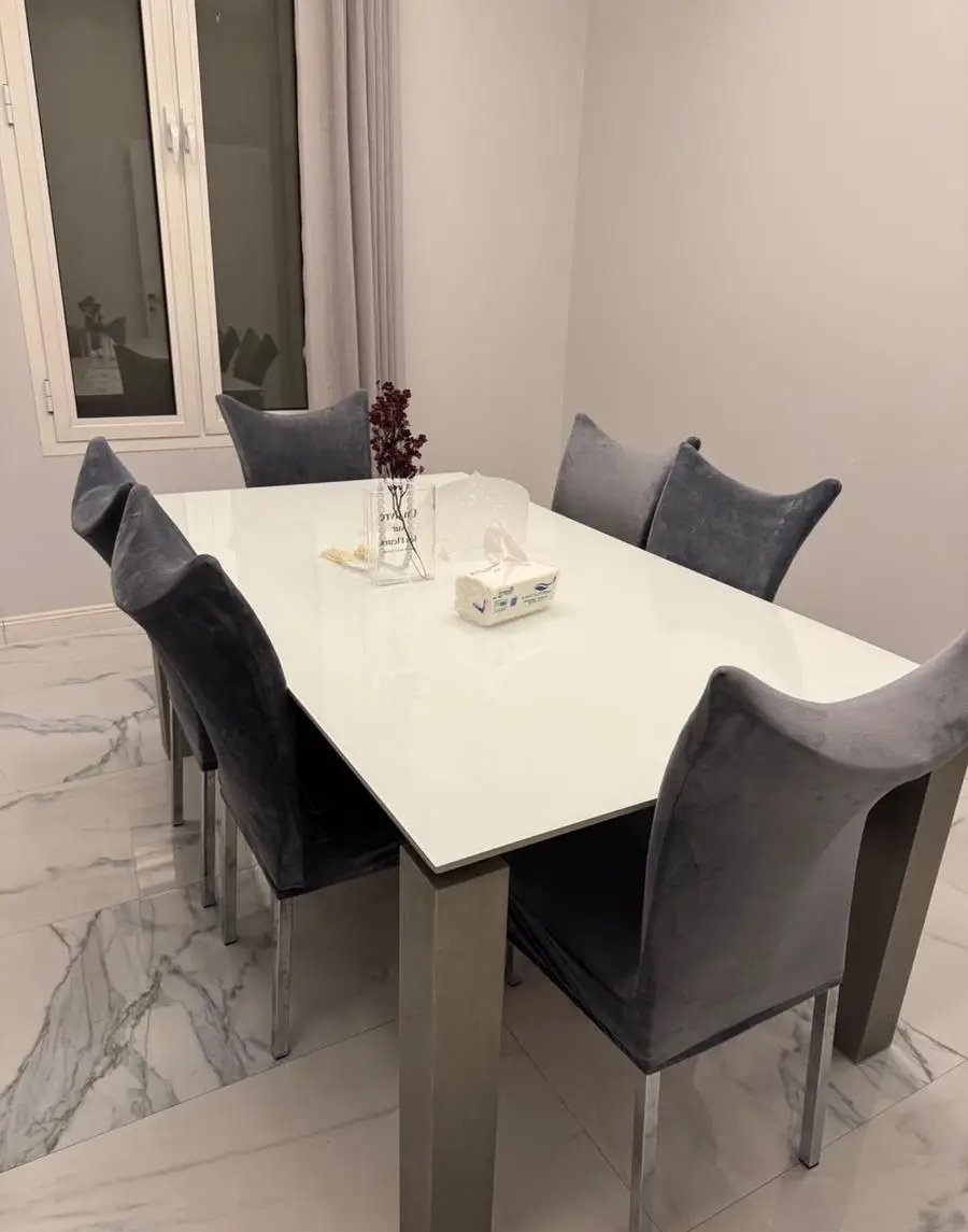 طاولة طعام 6 مقاعد من هوم سنتر