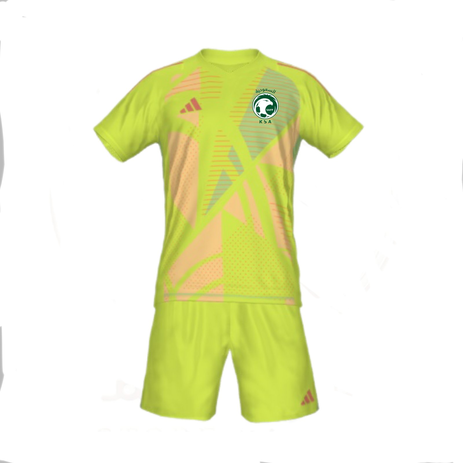 طقم حارس مرمى المنتخب السعودي الجديد 2025