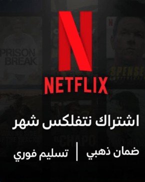 اشتراك نتفلكس 4k شهر تسليم فوري