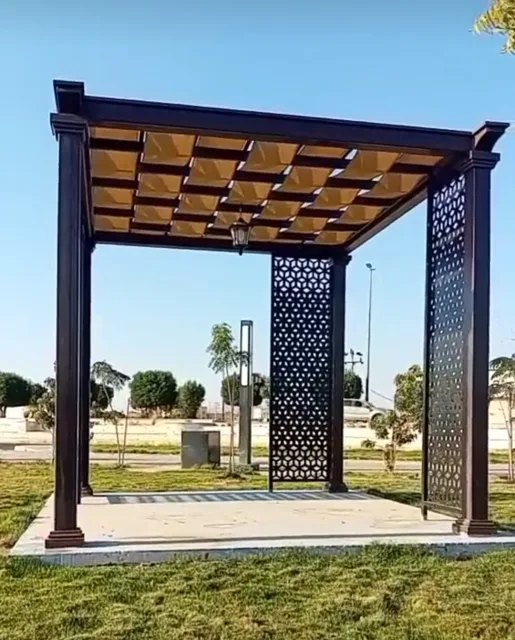 مضلات سواتر جلسات خارجية ملاحق سندوتش بنل بديل خشب تلبيس أبواب جلسات خارجية ديكور مظلات جلسة ساتر ستارة حوش احواش