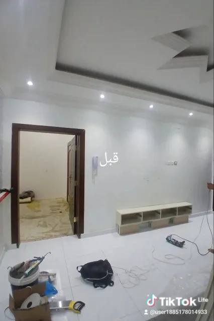 ديكورات شاشه لد اضاءة بروفايل شيبورد