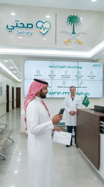سكليف اجازات مرضية معتمدة في صحتي
